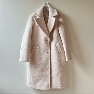 Women’s faux wool dress coat